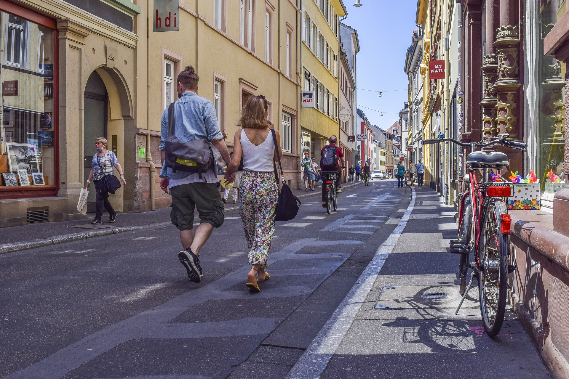 Stadtspaziergang durch Heidelberg